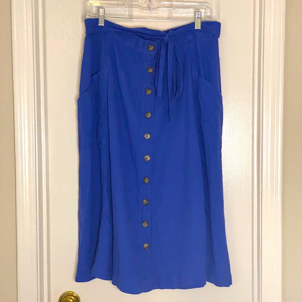 NWT Blue Skirt-14